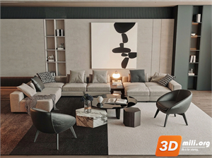 Sofa Minotti Skp Files 